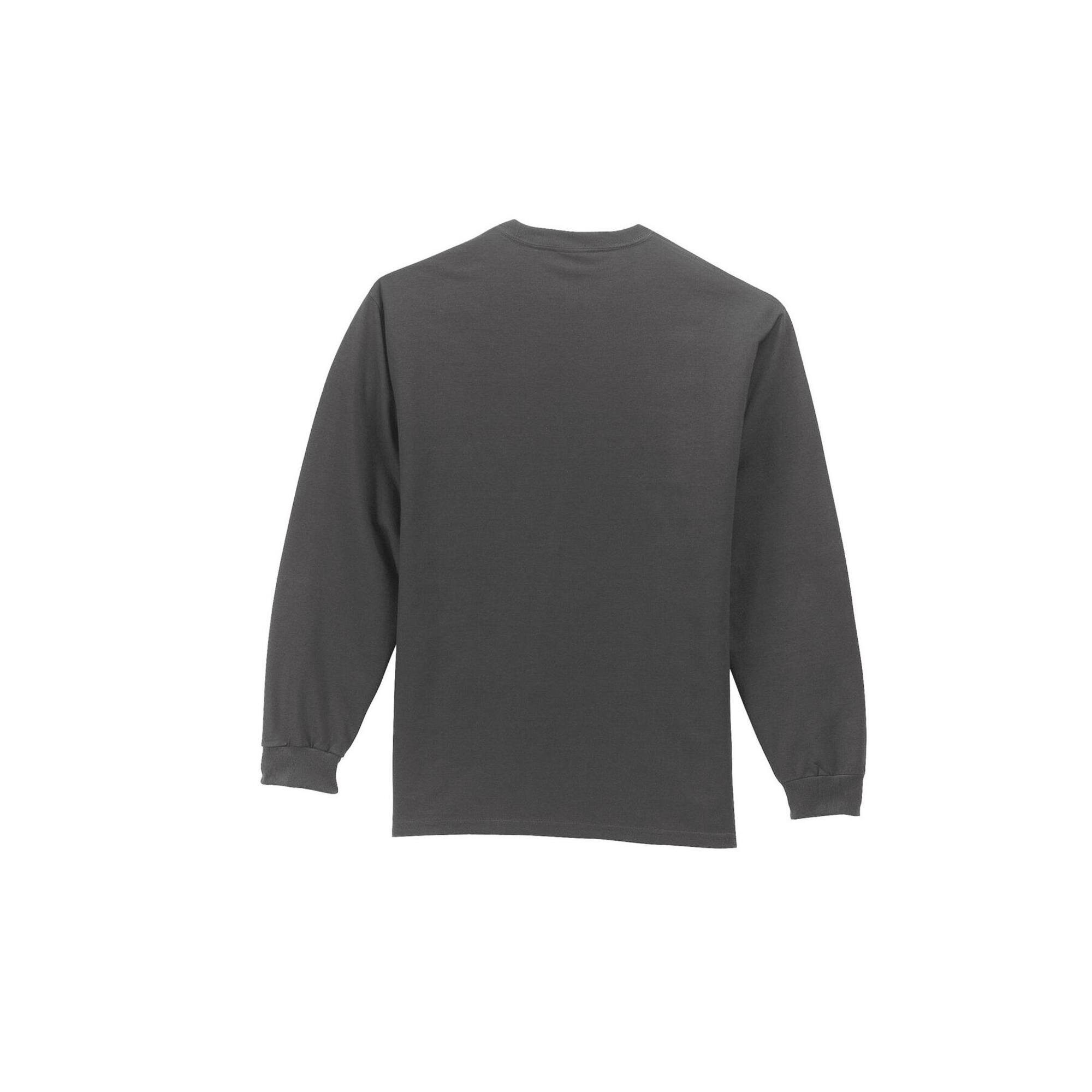 Port & Company® Long Sleeve Essential Pocket T-Shirt